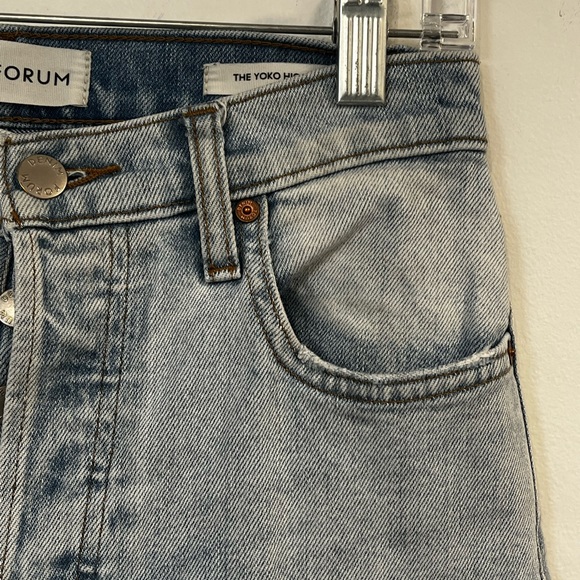 Denim forum Yoko high rise slim jeans - size 25 - Picture 6 of 11